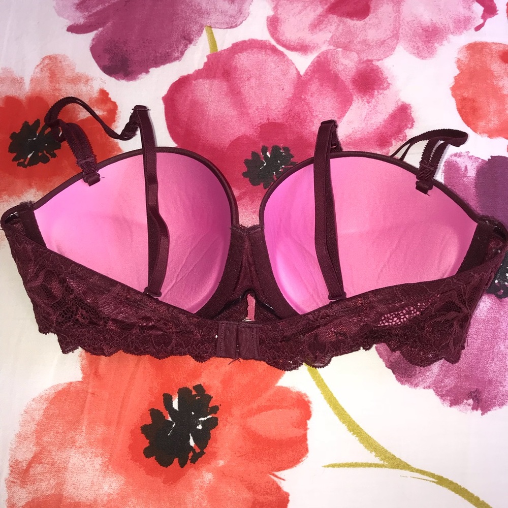Vs Pink Date Multi-Way Lace Push Up Bra - image 5